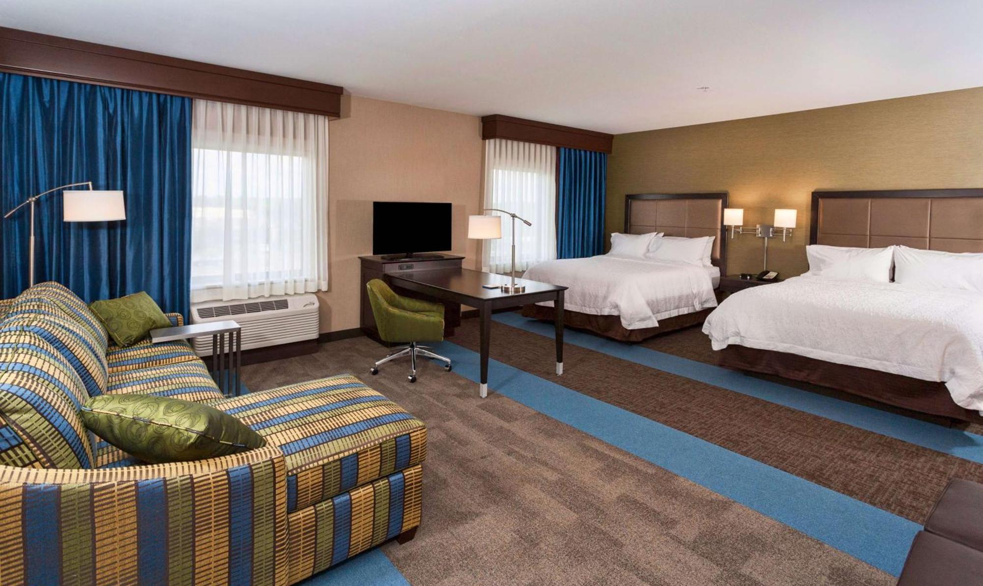 Queen Studio Suite Two Queen Beds Non-Smoking